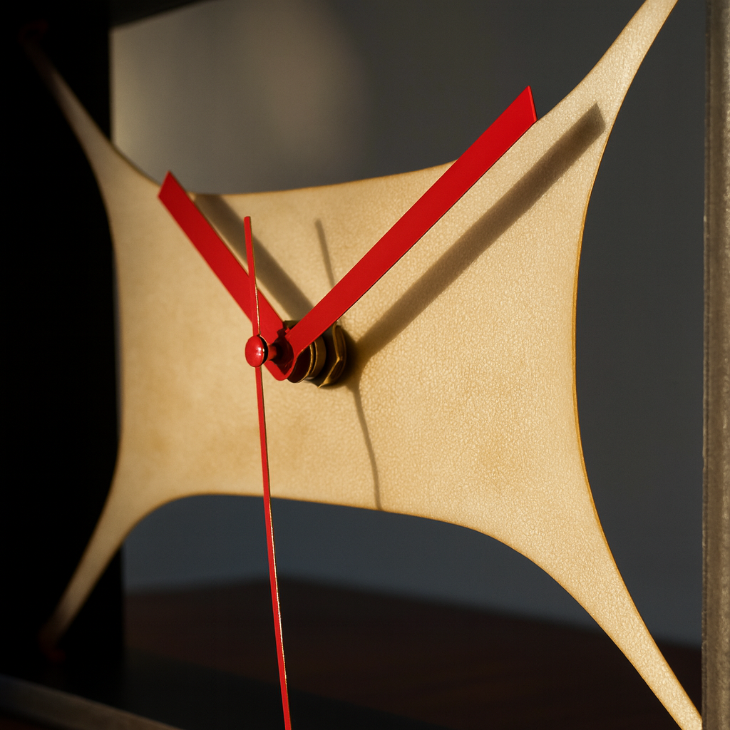 TENSIA - Forged Steel Desk Clock