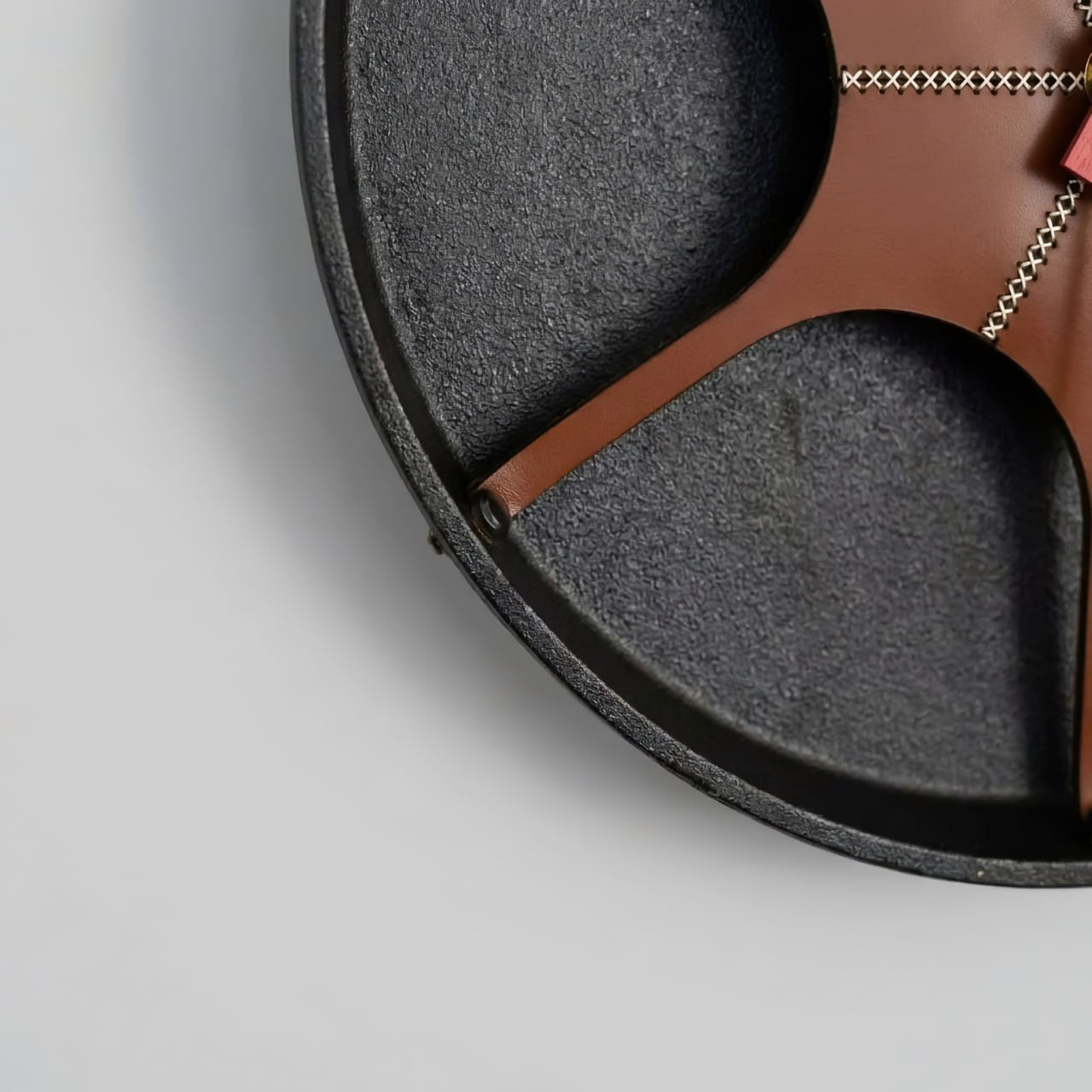 pan wall clock small wall scale view
